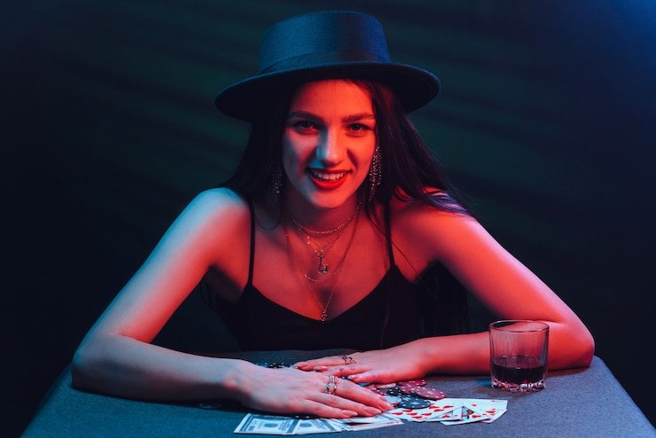 Live Teen Patti dealer at lte4d login studio table